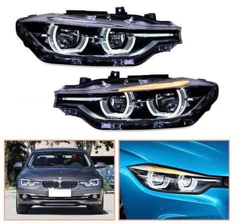 BMW F30 LCİ FAR TAKIMI TAK ÇALIŞTIR AMAERİCAN PARK DESTEKSİZ